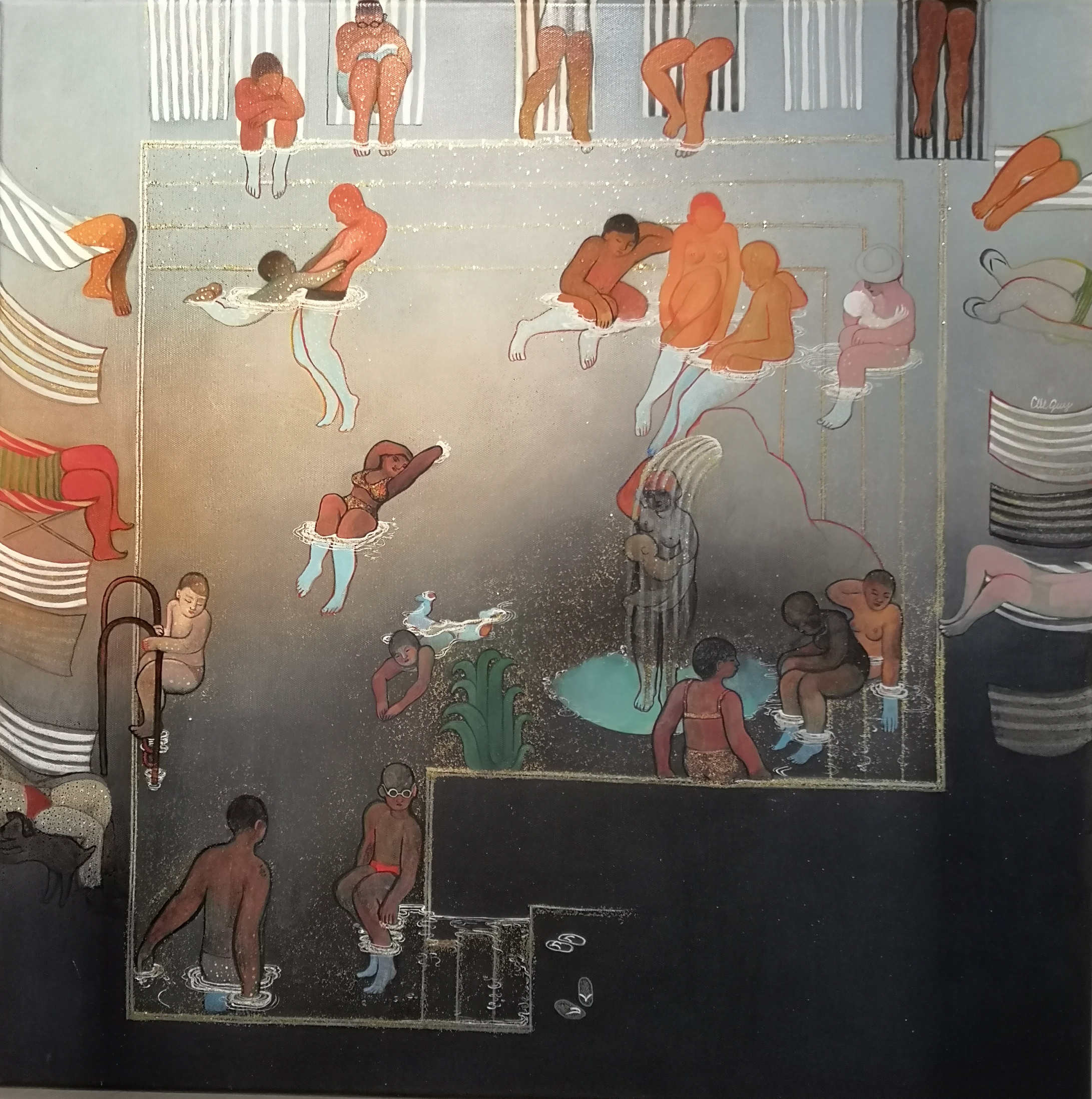 PISCINE DE POUZOLLES - Linette Cajou